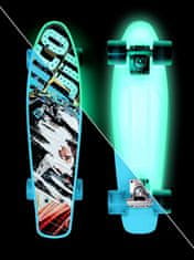 Street Surfing Skateboard BEACH BOARD Glow Rough Poster