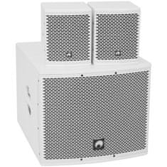 Omnitronic MOLLY-12A aktivní subwoofer, 700 W RMS, bílý