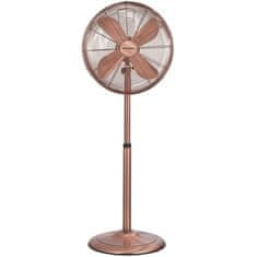 KLAUSBERG Stojanový ventilátor 40Cm 50W kovový Klausberg Kb-7719 Rosegold