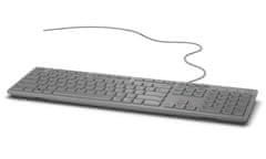 DELL klávesnice KB216/ multimediální/ německá/ GER/ DE/ USB/ drátová/ šedá