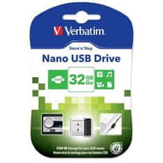 Verbatim Store 'n' Stay NANO 32GB USB 2.0 černá