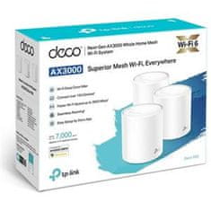 TP-Link Deco X60(2-pack) - AX5400 Meshový Wi-Fi 6 systém pro chytré domácnosti - HomeCare - (2-pack)