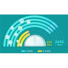 TP-Link Deco X60(2-pack) - AX5400 Meshový Wi-Fi 6 systém pro chytré domácnosti - HomeCare - (2-pack)