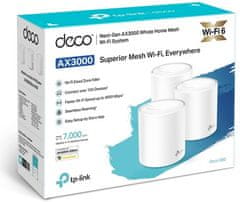 TP-Link Deco X60(1-pack) - AX5400 Meshový Wi-Fi 6 systém pro chytré domácnosti - HomeCare - (1-pack)