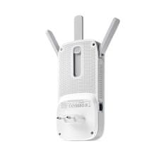 TP-Link RE450 AC1750 Wi-Fi Range Extender, Wall Plugged, Qualcomm CPU, 3 external antennas, 1 Gigabit Port