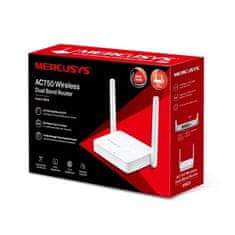 TP-Link WiFi router MERCUSYS MR20 AC750 dual AP/router, 2x LAN, 1x WAN/ 300Mbps 2,4/ 433Mbps 5GHz