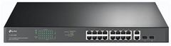 TP-Link TL-SG1218MP Switch 16x GLAN PoE+ 2x GLAN 2x SFP 19"rackmount PoE budgetem 250W.