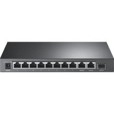 TP-Link Switch TL-SL1311P 8x LAN/PoE+, 2x GLAN, 1x SFP, 65W