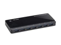 TP-Link USB hub UH720 7-port USB 3.0, 2 porty pro dobíjení (2.4A max)