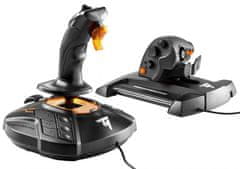 Thrustmaster Joystick T16000M FCS HOTAS, včetně plynového pedálu, pro PC (2960778)