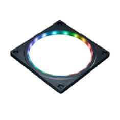 Akasa RGB LED rámeček na 12cm ventilátor / AK-LD08-RB / adresovatelný / 3-pin