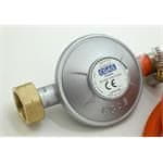Cattara Příslušenství Plynový regulátor tlaku 30mbar EN16129 - sada 1,5m hadice