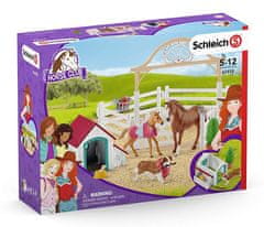 Schleich Hostující koně, Hannah s fenkou Ruby