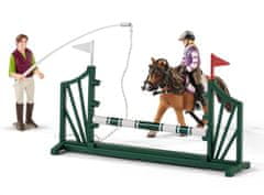 Schleich Horse Club 42389 Jezdecká škola s jezdci a koňmi