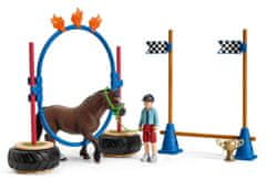 Schleich Farm World 42482 Závod v agility pro pony