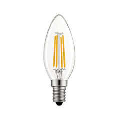 Diolamp  Retro LED Candle Filament žárovka čirá 6,5W/230V/E14/6500K/850Lm/360°