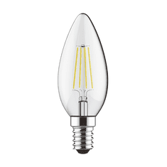 Diolamp  Retro LED Filament žárovka Candle Clear 5W/230V/E14/2700K/440Lm/300°/Step Dim