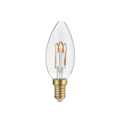 Diolamp  Retro LED Spiral Filament Candle Clear žárovka 3W/230V/E14/2700K/220Lm/300°