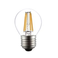 Diolamp  Retro LED Filament žárovka Mini Globe Clear P45 6W/230V/E27/2700K/550Lm/360°/DIM