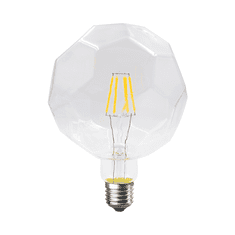 Diolamp  Retro LED Filament žárovka Clear Decor LIG G125 6W/230V/E27/2700K/690Lm/360°/DIM