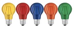 Diolamp  LED Decor Filament barevná žárovka P45 4W/230V/E27/Orange/390Lm/360°, oranžová