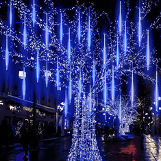 ACA Lightning  LED vánoční závěs Rampouchy, 8,2m, studená bílá, IP44, 240 LED