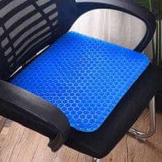 SOLFIT® Gelový polštář pro snížení tlaku, Polštářek na kancelářskou židli nebo do auta | COMFORTKA