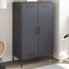 shumee Skříň highboard antracitová 68 x 39 x 113 cm ocel