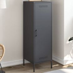 shumee Skříň highboard antracitová 36 x 39 x 113 cm ocel