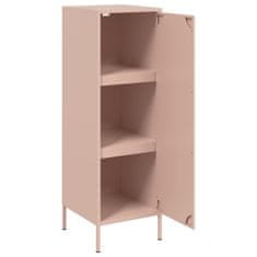 Vidaxl Skříň highboard růžová 36 x 39 x 113 cm ocel