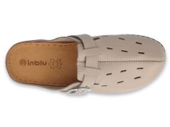 Befado dámské kožené pantofle INBLU 158D138 elegantní a velmi pohodlná obuv vel. 39