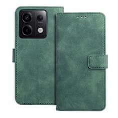 FORCELL Pouzdro Forcell Flipové TENDER Book Case pro XIAOMI Redmi NOTE 13 PRO 5G green