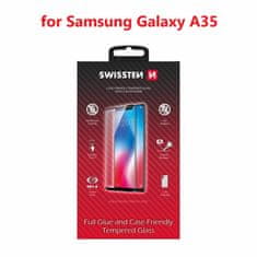SWISSTEN Sklo Swissten Full Glue, Color Frame, Case Friendly Pro Samsung Galaxy S24 Ultra 5G Černé