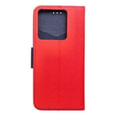 FORCELL Pouzdro Forcell flipové Fancy Book pro XIAOMI Redmi NOTE 13 PRO 5G red / navy