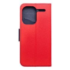 FORCELL Pouzdro Forcell flipové Fancy Book pro XIAOMI Redmi NOTE 13 PRO PLUS 5G red / navy