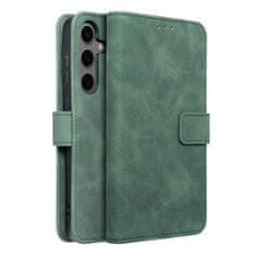 FORCELL Pouzdro Flipové TENDER Book Case pro SAMSUNG Galaxy S24 Plus green 5903396231971