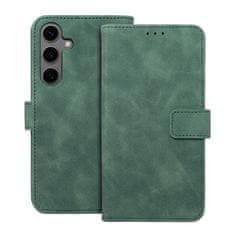 FORCELL Pouzdro Flipové TENDER Book Case pro SAMSUNG Galaxy S24 Plus green 5903396231971