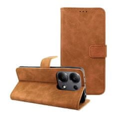 FORCELL Pouzdro Forcell Flipové TENDER Book Case pro XIAOMI Redmi NOTE 13 PRO 4G brown