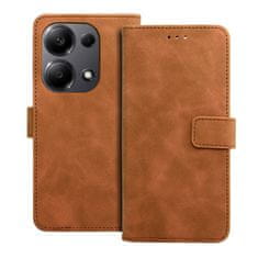 FORCELL Pouzdro Forcell Flipové TENDER Book Case pro XIAOMI Redmi NOTE 13 PRO 4G brown