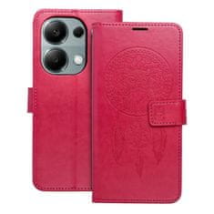 FORCELL Pouzdro Forcell flipové MEZZO Book XIAOMI Redmi NOTE 13 PRO 4G dreamcatcher magenta