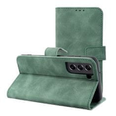 FORCELL Pouzdro Flipové TENDER Book Case pro SAMSUNG Galaxy S21 FE green 5903396228841