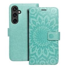 FORCELL Pouzdro Forcell flipové MEZZO Book SAMSUNG S23 FE mandala green