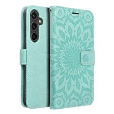 FORCELL Pouzdro Forcell flipové MEZZO Book SAMSUNG S23 FE mandala green