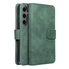 FORCELL Pouzdro Flipové TENDER Book Case pro SAMSUNG Galaxy S24 green 5903396231940