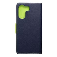 FORCELL Pouzdro Forcell flipové Fancy Book pro XIAOMI Redmi 13c / POCO C65 navy / lime