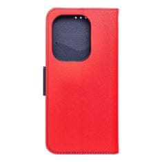 FORCELL Pouzdro Forcell flipové Fancy Book pro XIAOMI Redmi NOTE 13 PRO 4G red / navy