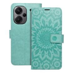 FORCELL Pouzdro Forcell flipové MEZZO Book XIAOMI Redmi NOTE 13 PRO Plus 5G mandala green