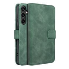 FORCELL Pouzdro Flipové TENDER Book Case pro SAMSUNG Galaxy S23 FE green 5903396227257