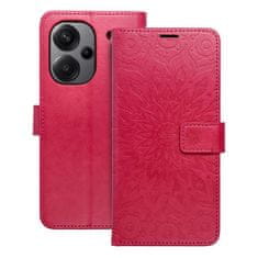 FORCELL Pouzdro Forcell flipové MEZZO Book XIAOMI Redmi NOTE 13 PRO Plus 5G mandala magenta