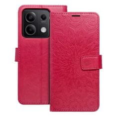 FORCELL Pouzdro Forcell flipové MEZZO Book XIAOMI Redmi NOTE 13 5G mandala magenta